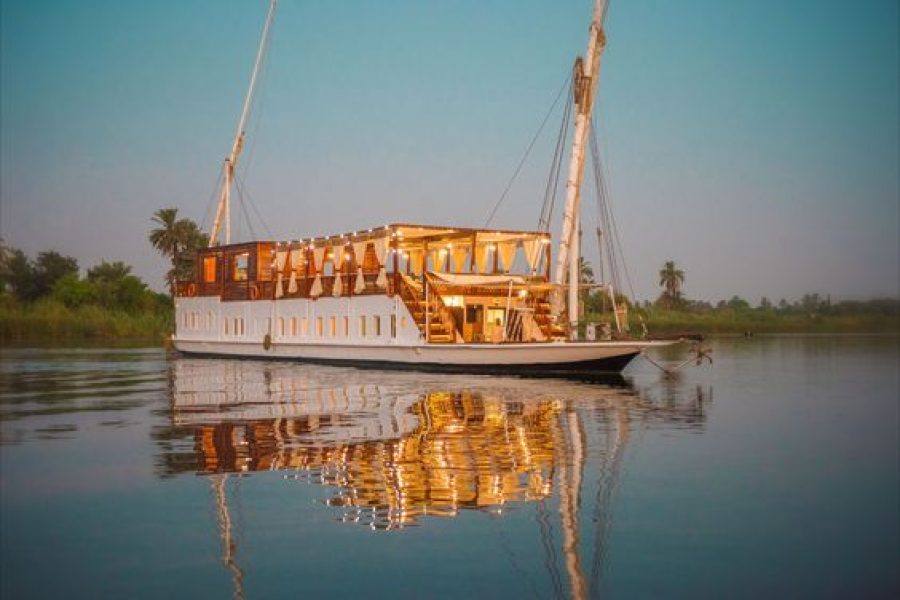 Au départ de Louxor : croisière en dahabeya