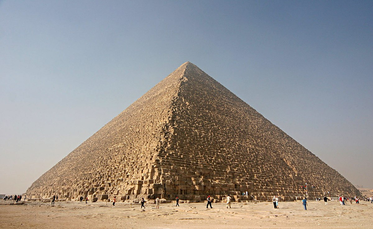 âge les pyramides de Gizeh