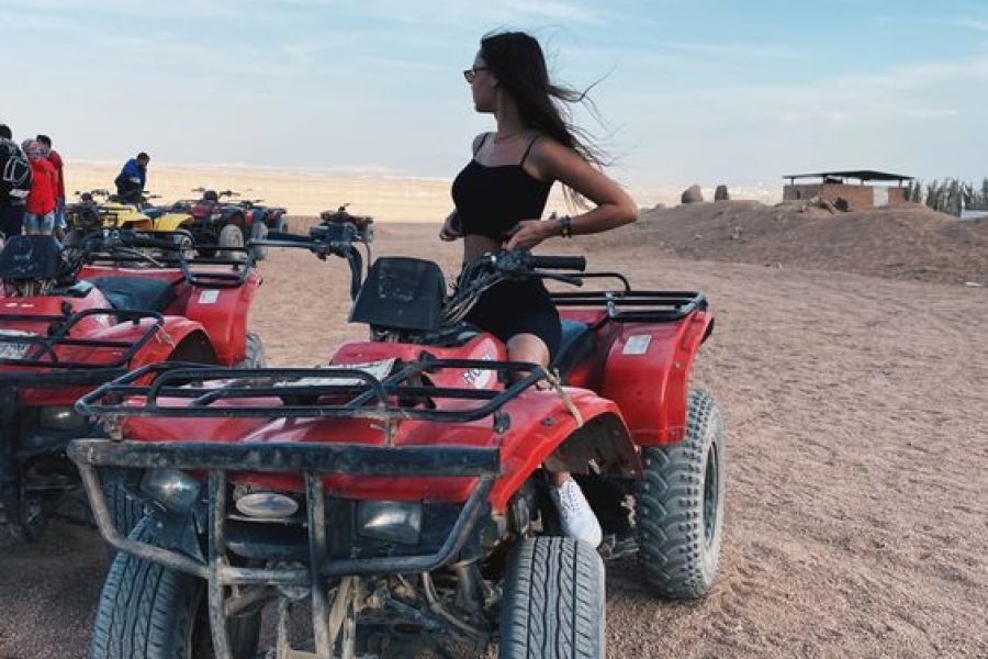 Sortie en quad dans le désert