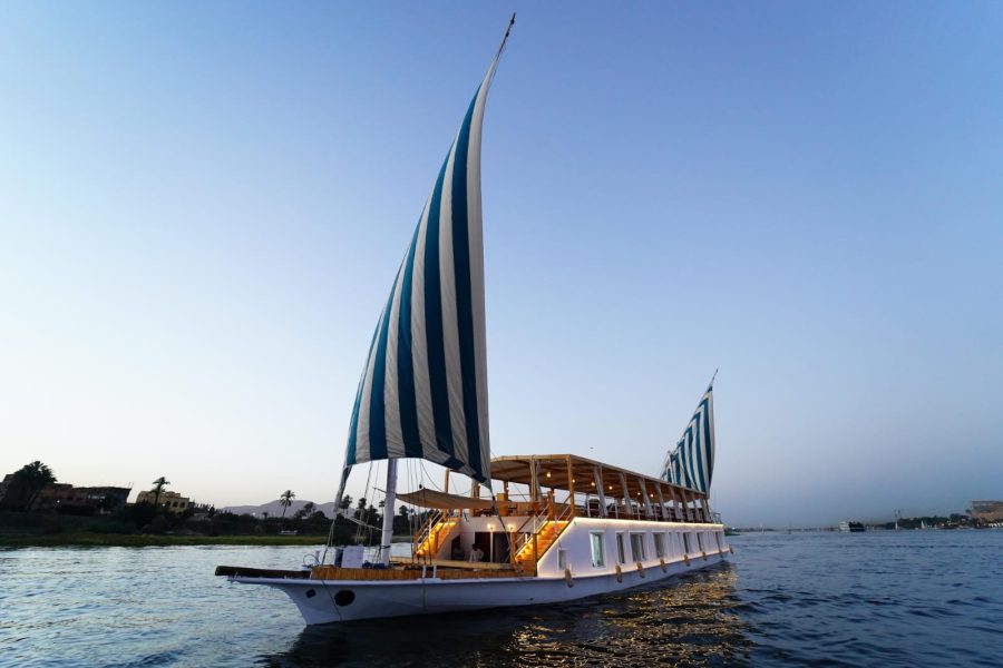 Depuis Louxor le Nil en dahabeya vers Assouan