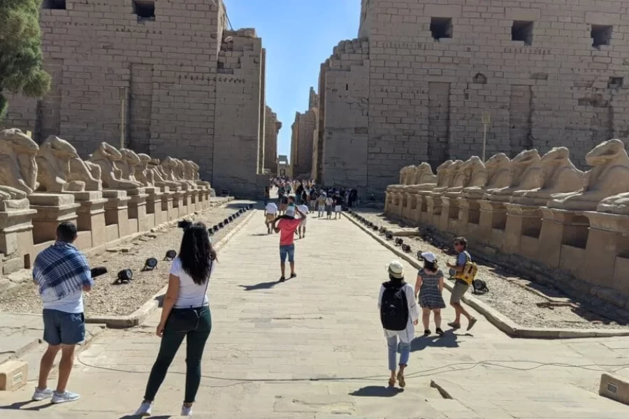 Excursion pour découvrir le temple de Karnak
